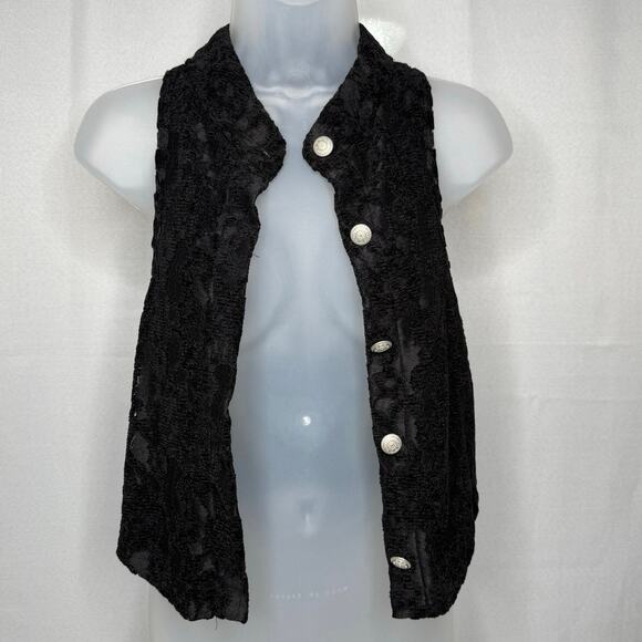 Free People Lace Velvet Top - Picture 4 of 8